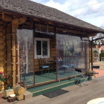 Мягкие окна для кафе и ресторанов в Москве и МО Стандарт